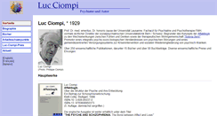 Desktop Screenshot of ciompi.com